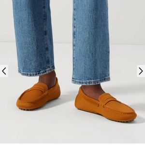 Rothy's The Driver Slip on Loafer Amber Womens Size 10